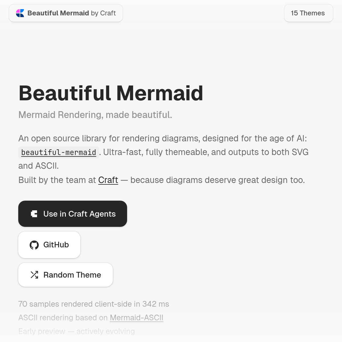 Beautiful Mermaid | 把 Mermaid 图直接变好看