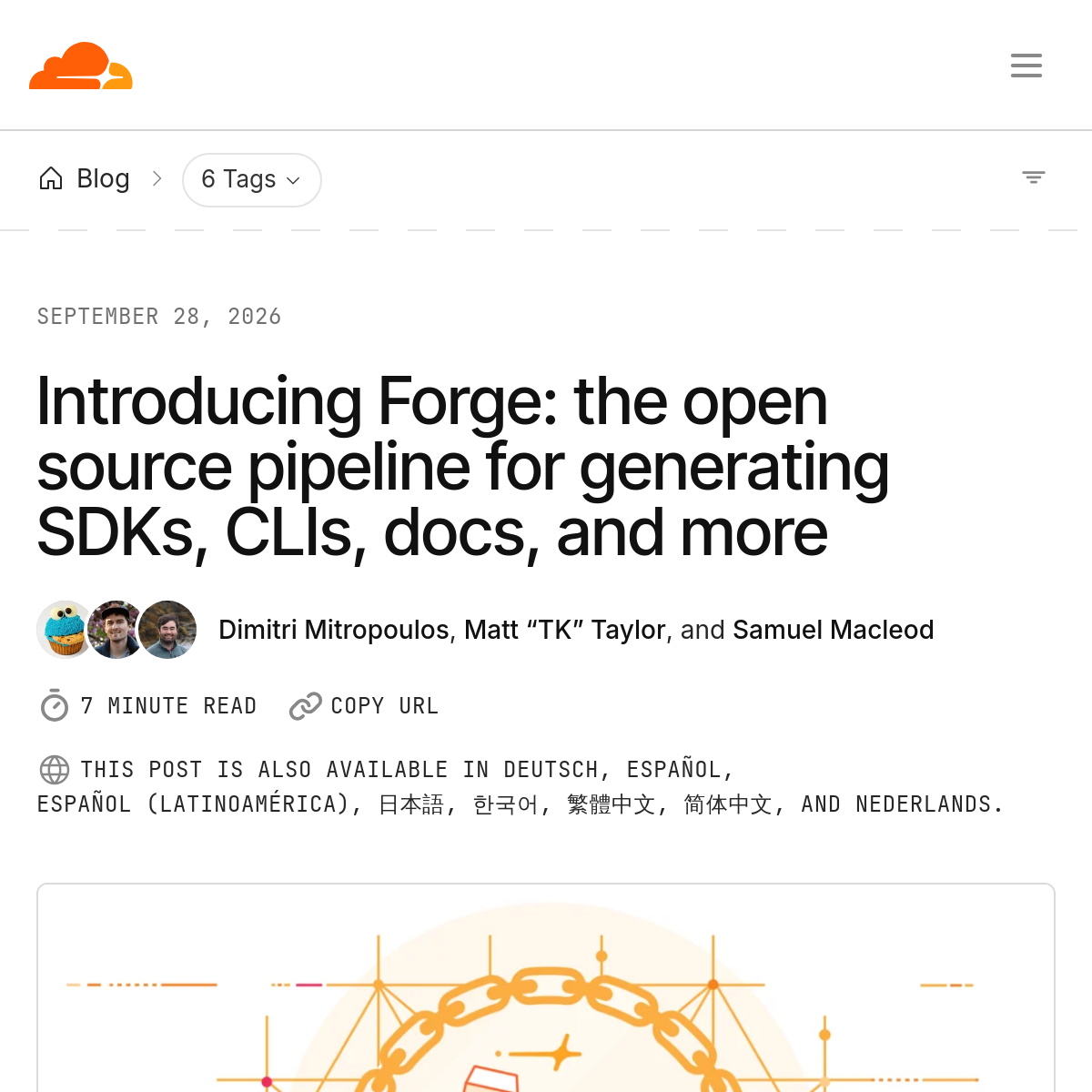 Forge | Cloudflare 开源 SDK 生成器
