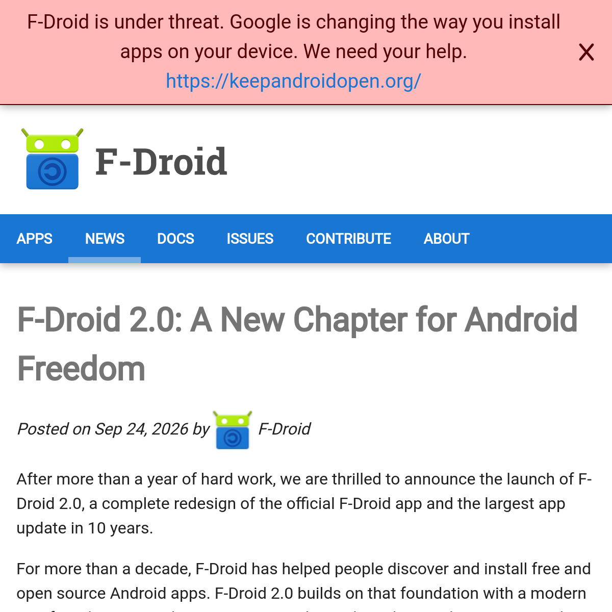 F-Droid 2.0 | 开源安卓商店重生