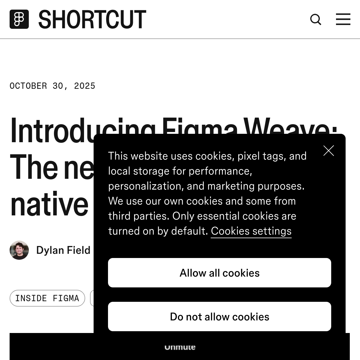 Figma Weave | Figma 收购创意平台