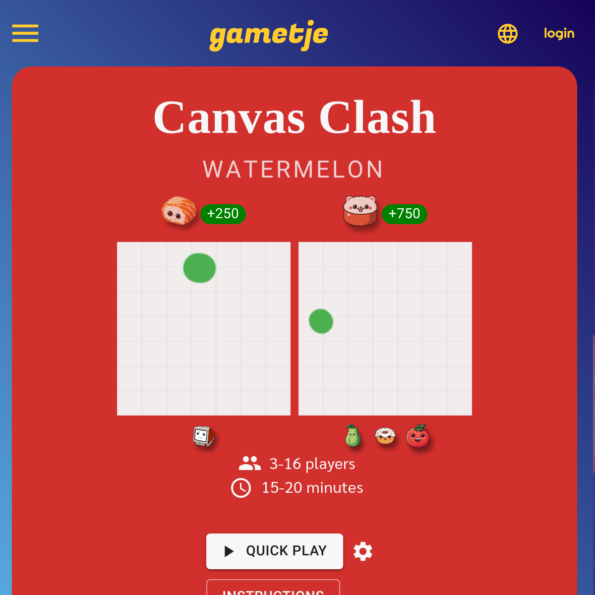 Gametje | 聚会小游戏大全
