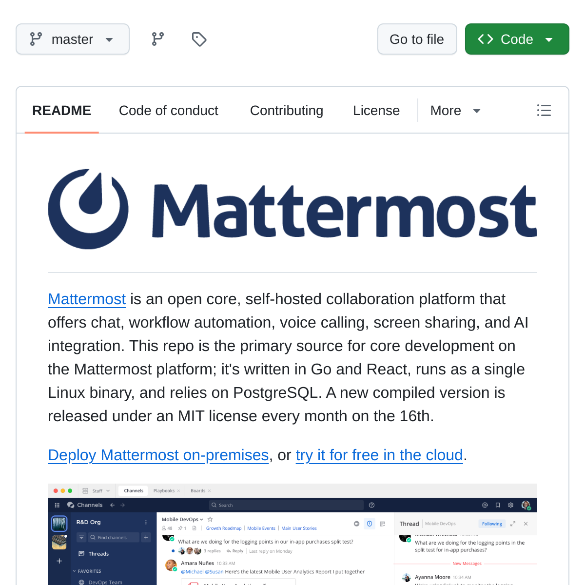 Mattermost | 自托管团队协作平台