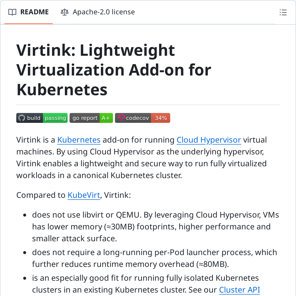 Virtink | K8s 轻量级虚拟化插件