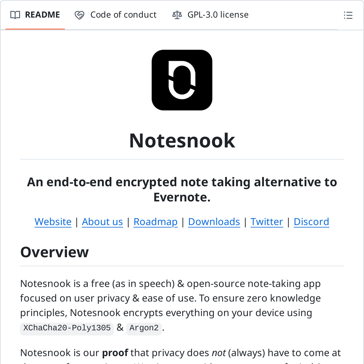Notesnook | 专注于隐私和易用性的笔记软件