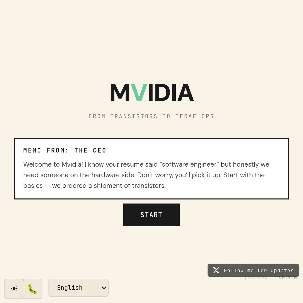 Mvidia | 交互式 GPU 架构教学游戏
