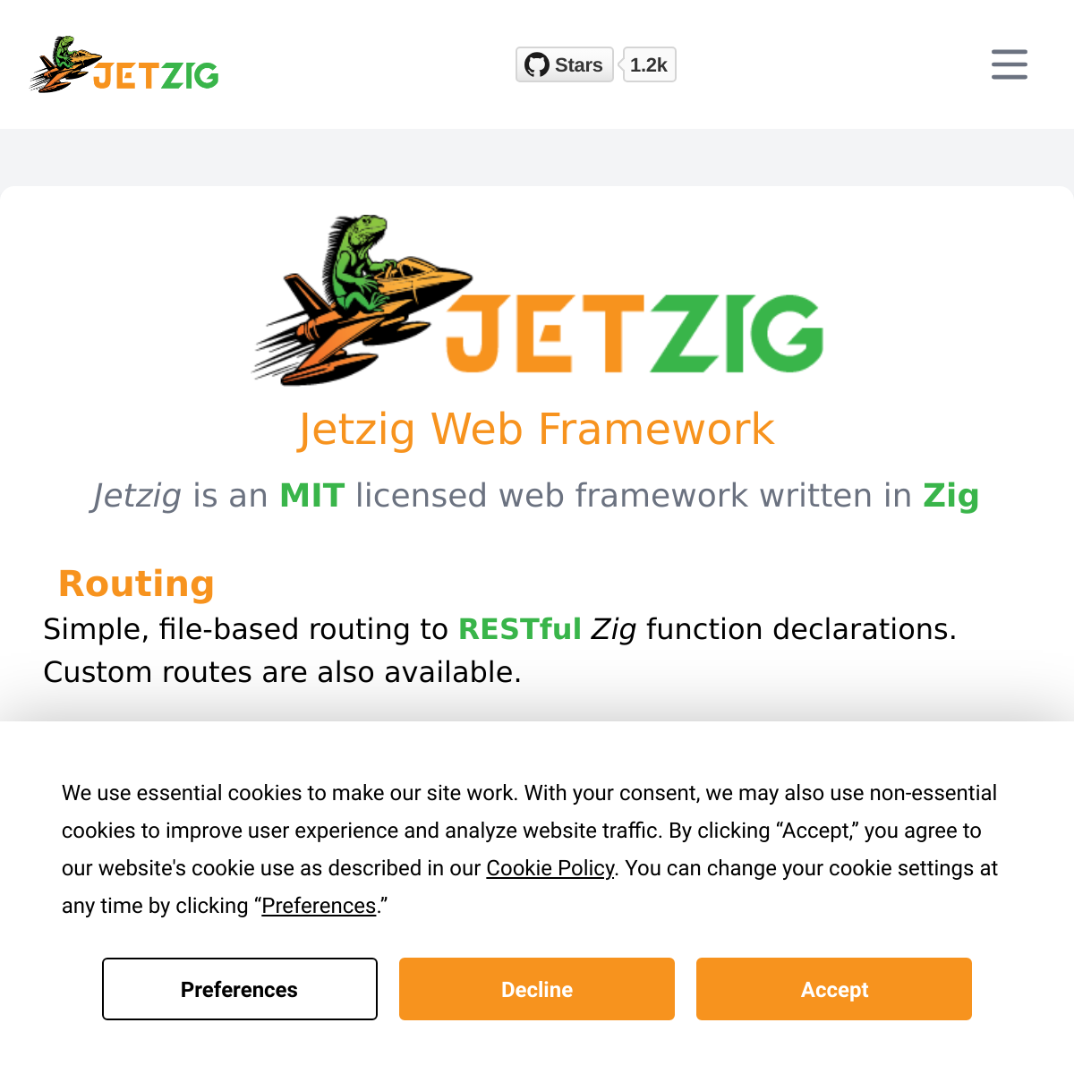 Jetzig | Zig 高性能 Web 框架
