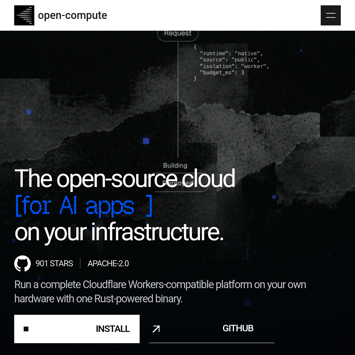 Open-Compute | 自托管 Workers 平台