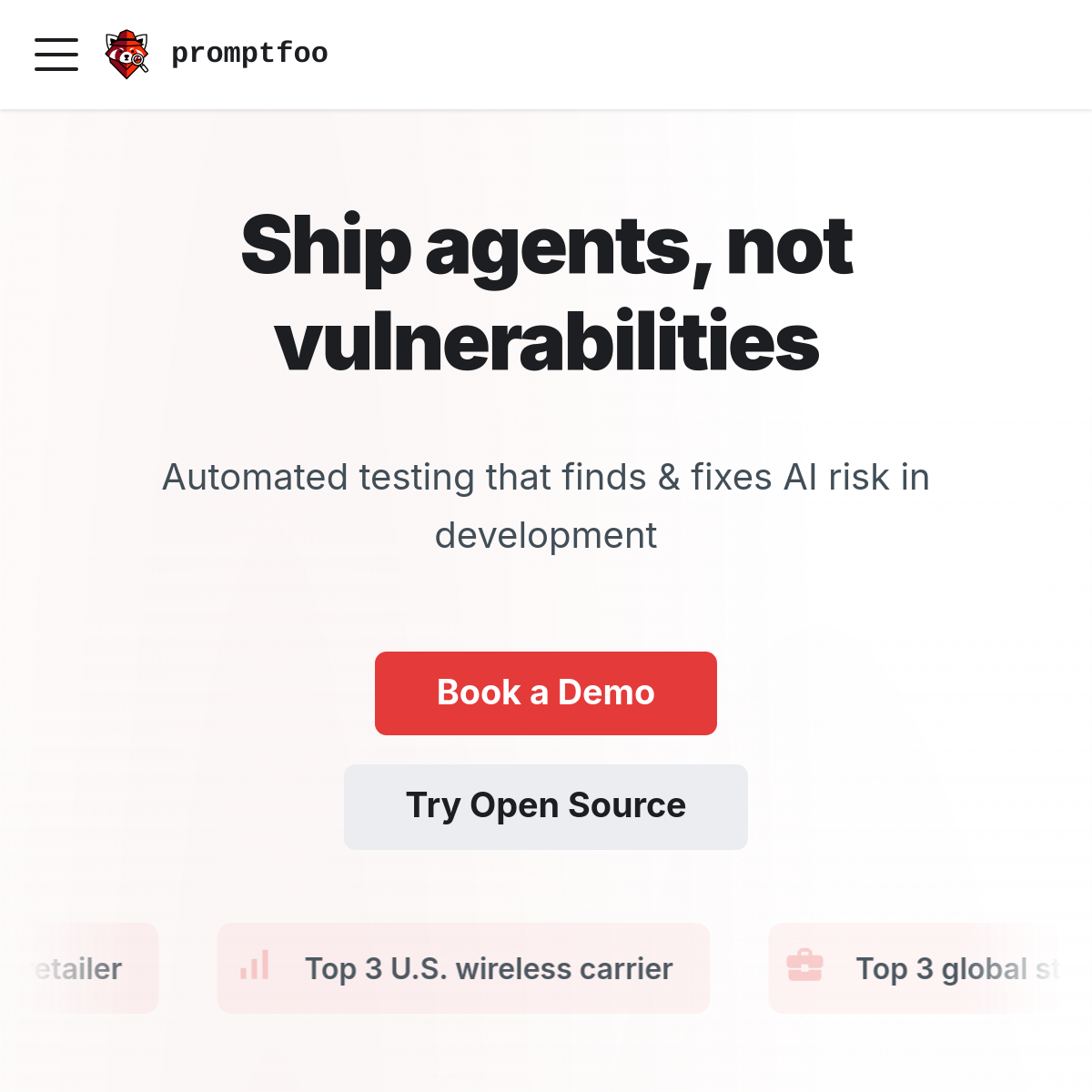 Promptfoo | LLM 的测试驱动开发