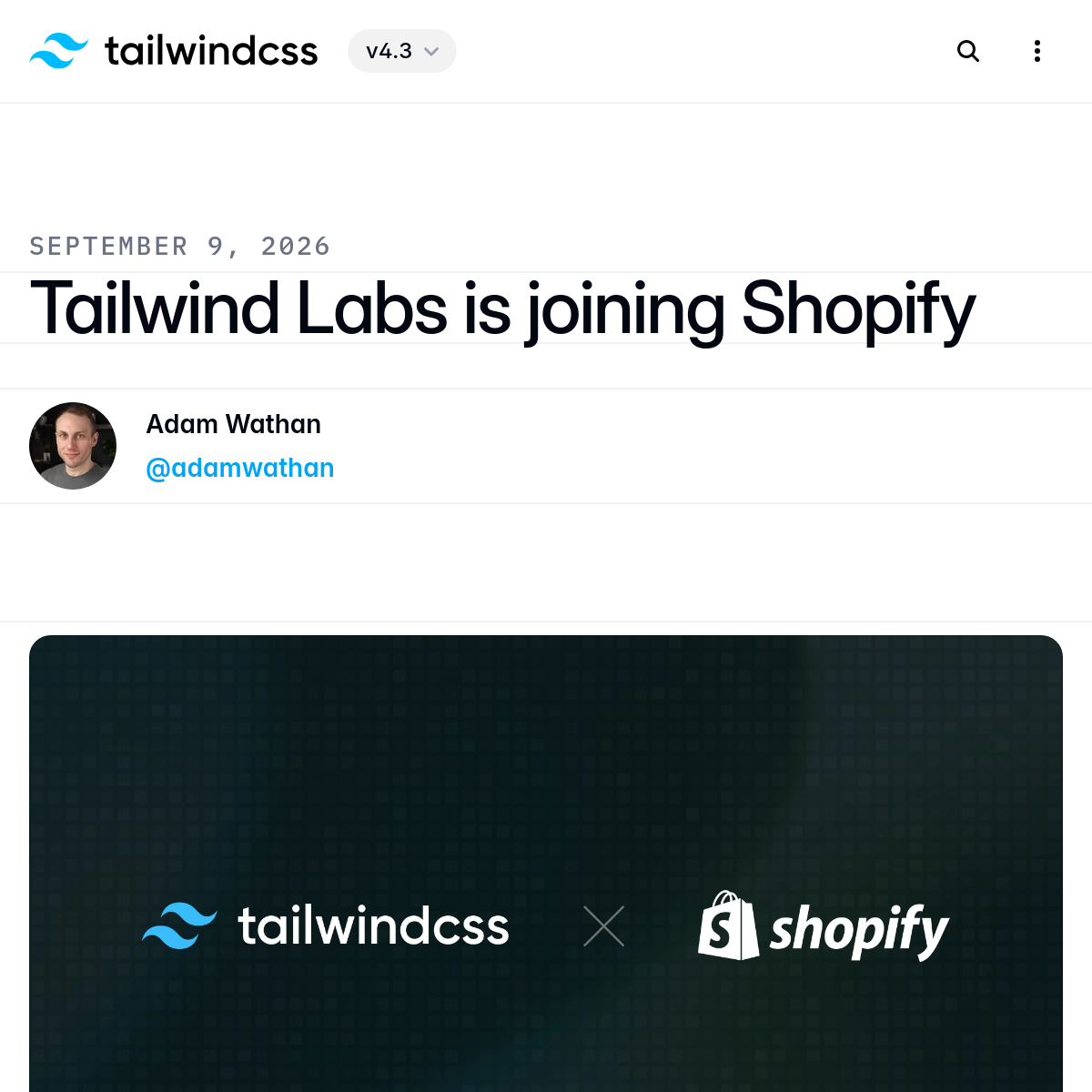 Tailwind CSS 加入 Shopify