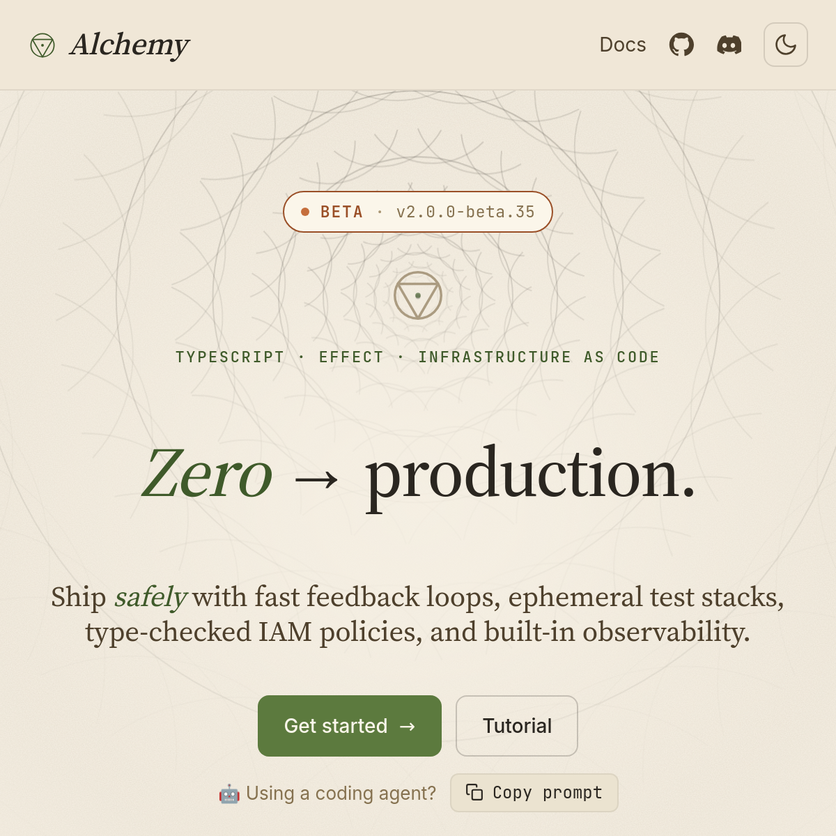 Alchemy v2 | TypeScript 原生的 IaC