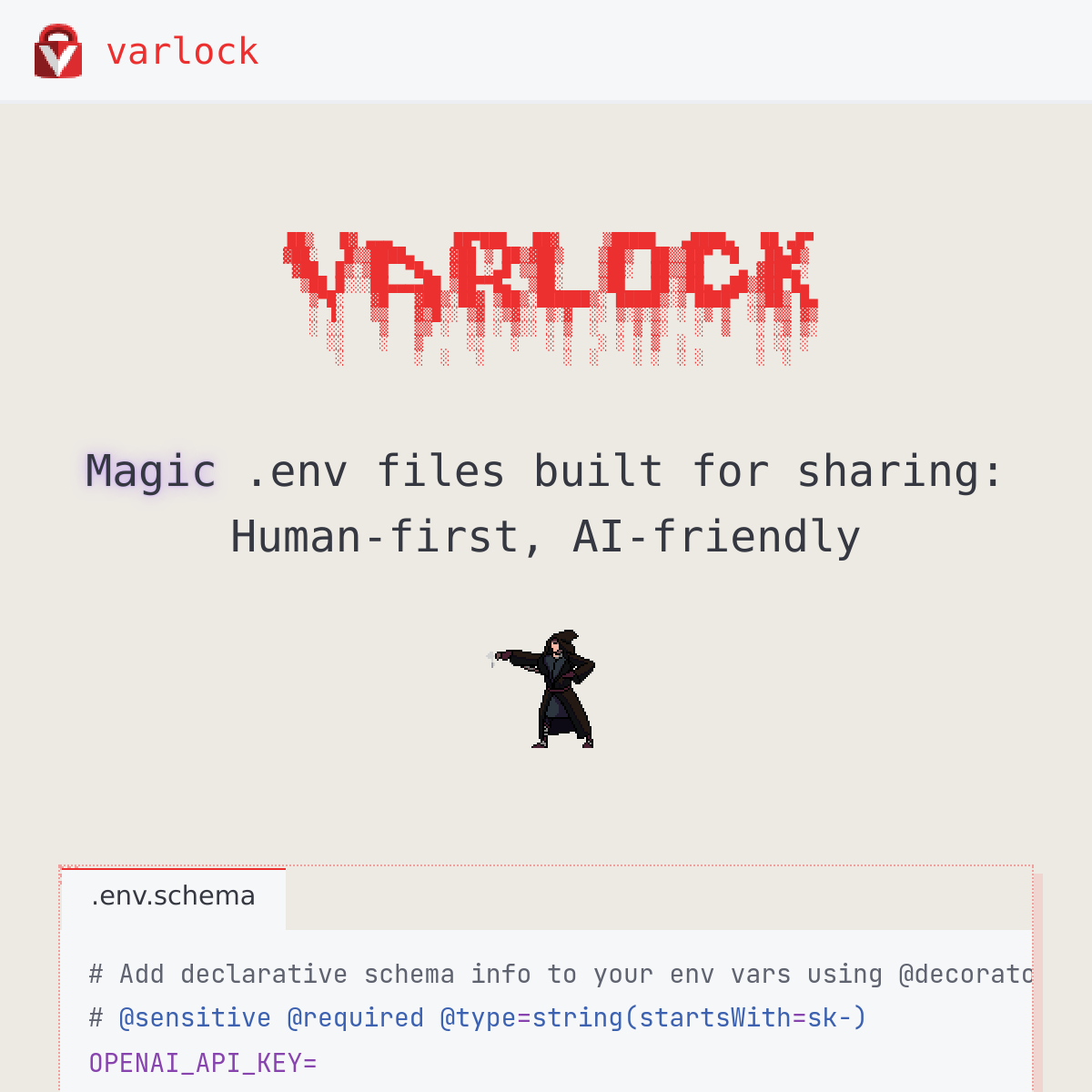 VarLock | .env 管理工具